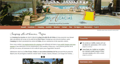 Desktop Screenshot of campingacacias.fr