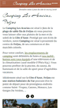 Mobile Screenshot of campingacacias.fr